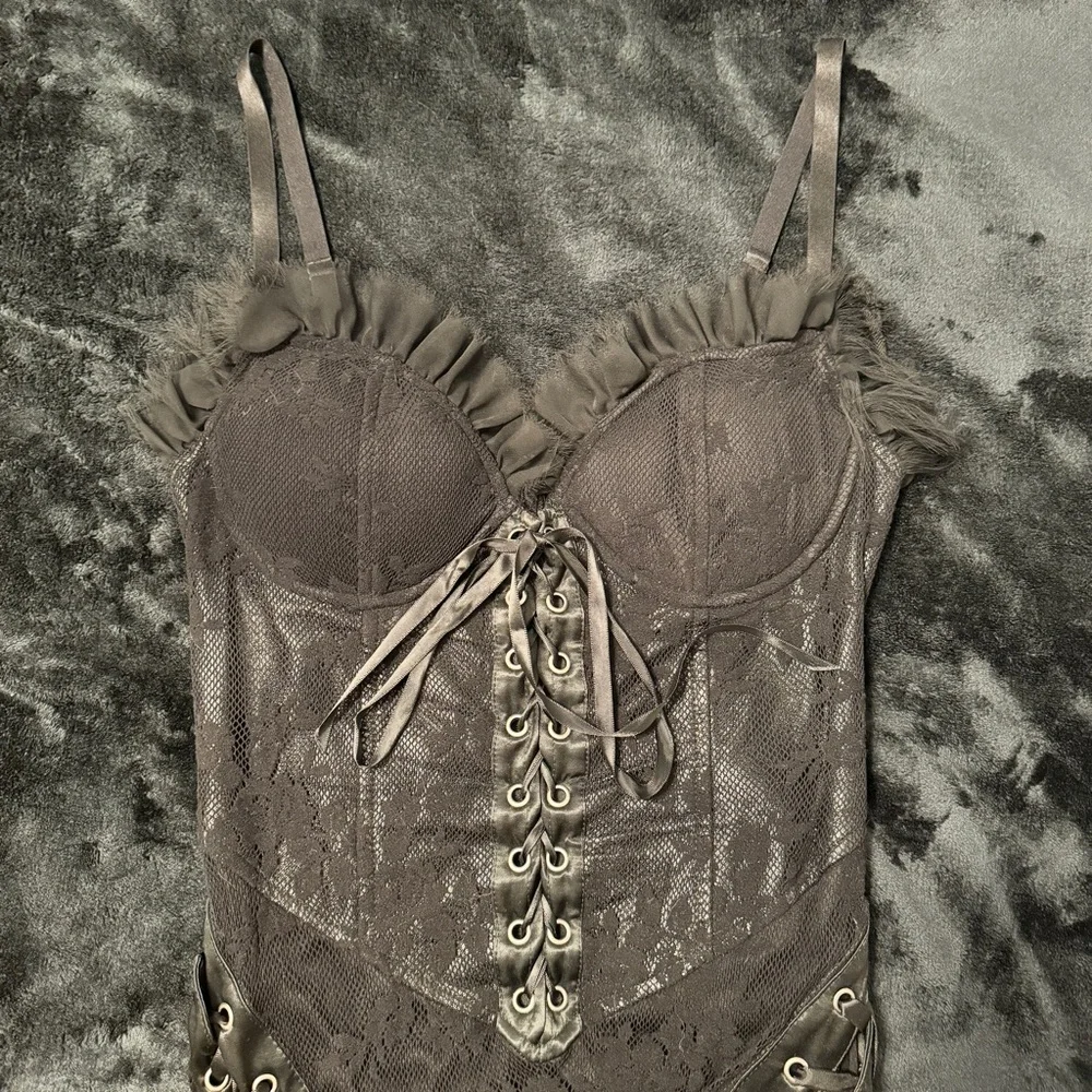 Vintage Lip Service Fetish 2005 Belladonna’s Boudoir Corset Gown - Picture 2 of 6